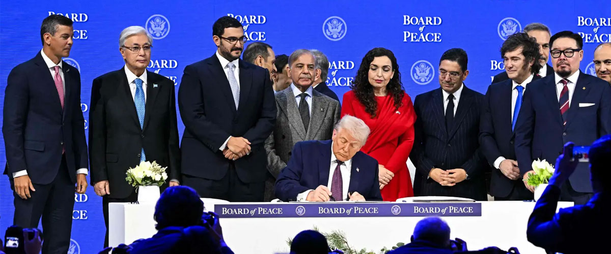 Board of Peace comes into force after 19 countries including Pakistan signs its charter