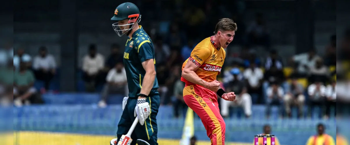 Zimbabwe Pull off Shock Win Over Australia At T20 World Cup