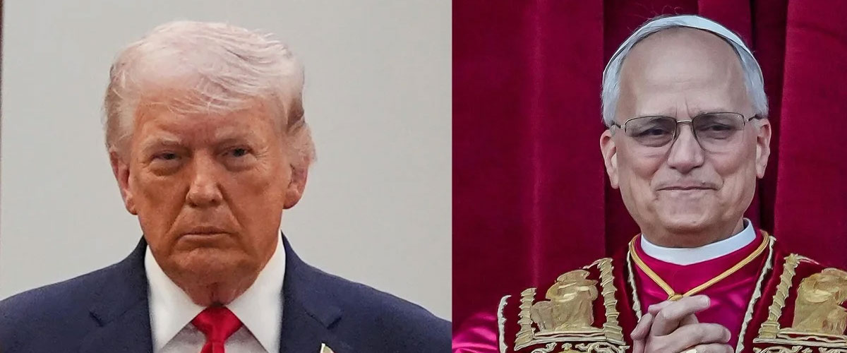 Trump Doubles Down In Criticising Pope Leo Over Iran