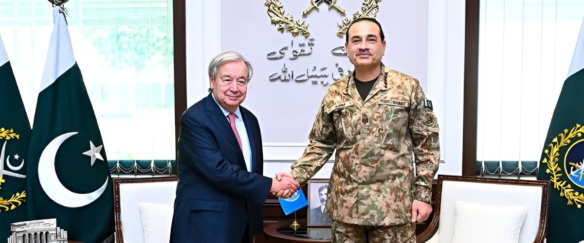UN Chief, Asim Munir Discuss Regional Security, Peacekeeping