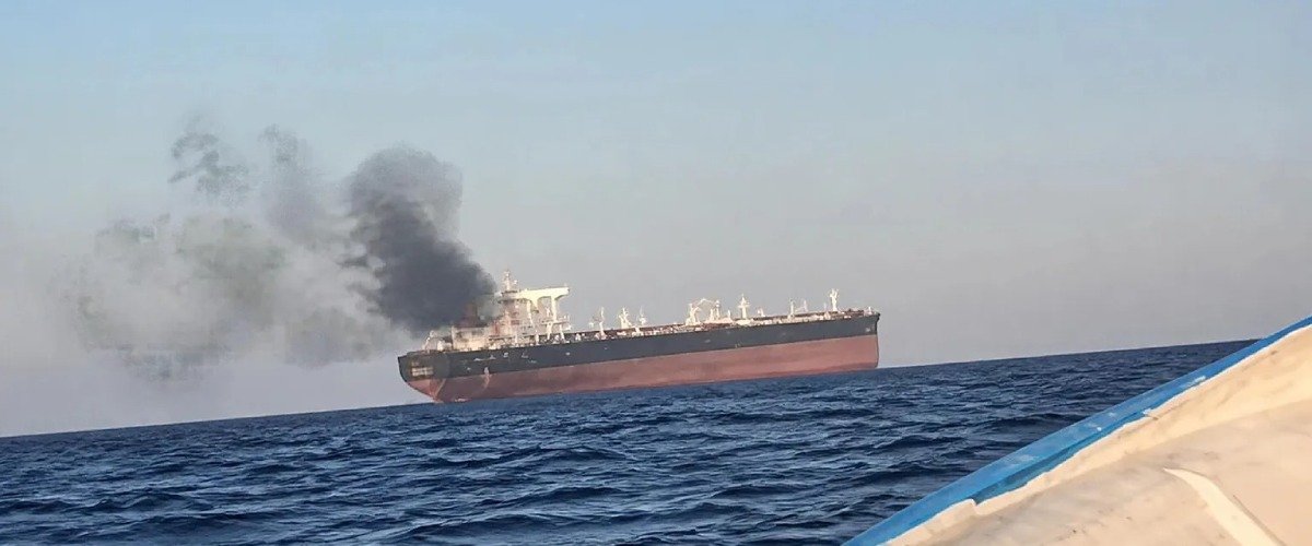 Oil Tanker Ablaze in Hormuz After Alleged Maritime Violation